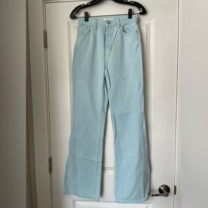 PacSun Blue Flare Wide Leg Jeans